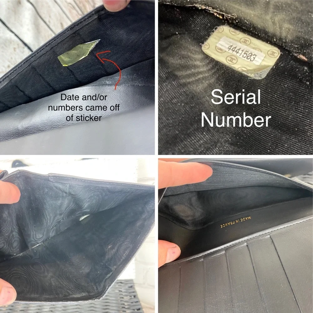 CHANEL leather wallet crossbody on chain - Picture 12 of 16